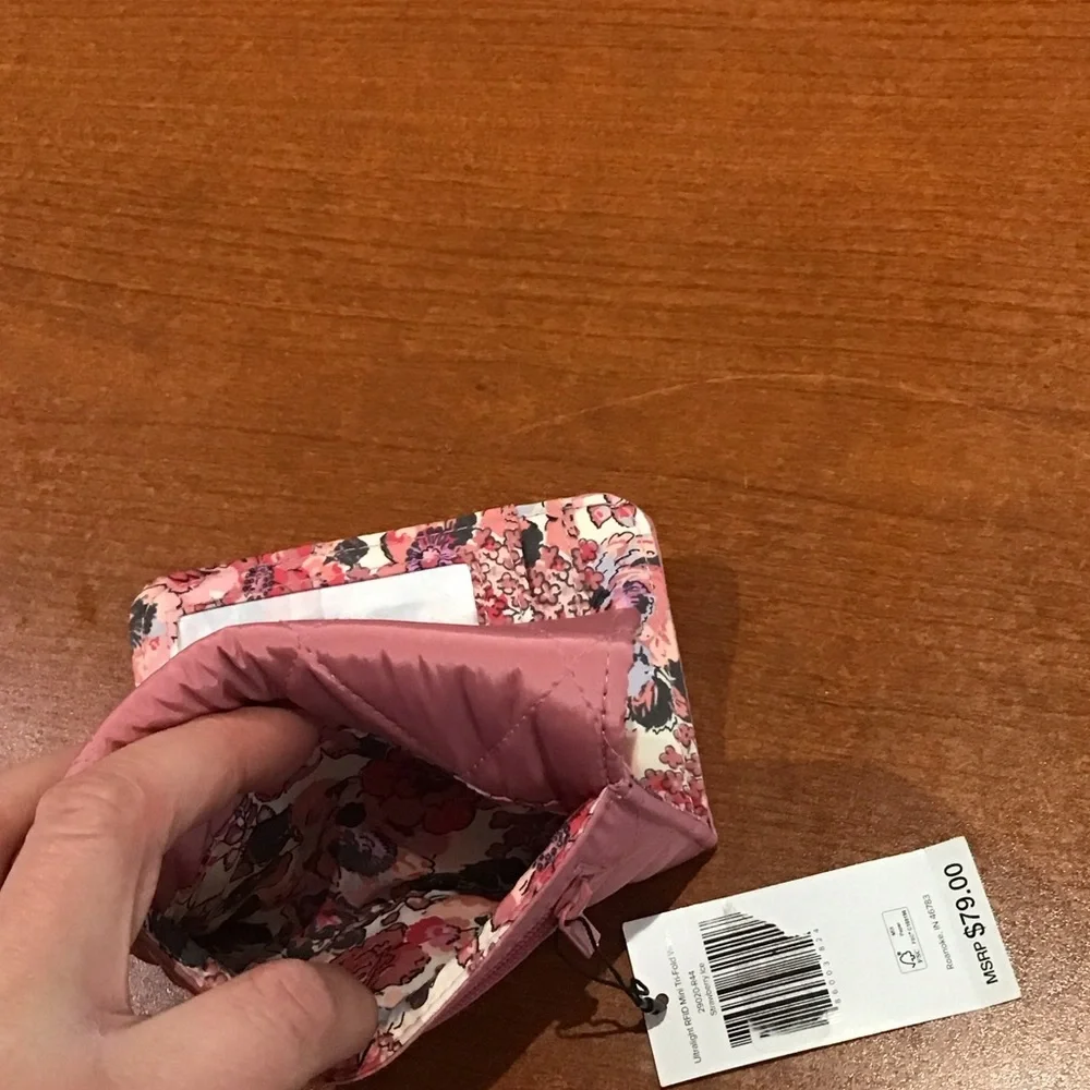 Vera Bradley Pink Quilted Wallet